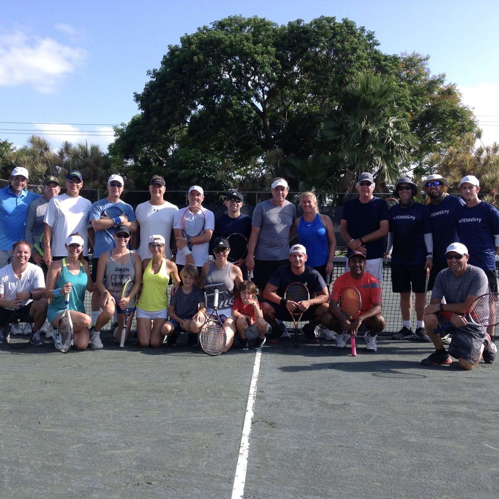 adult tennis clinics